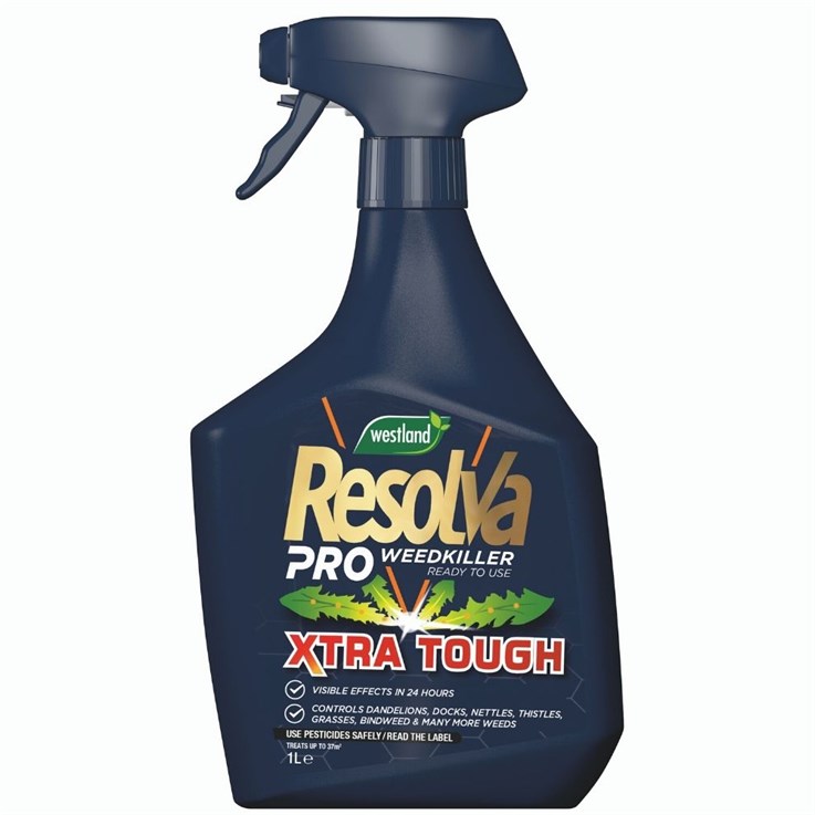 Resolva Pro Weedkiller Xtra Tough - Ready-to-Use 1Ltr